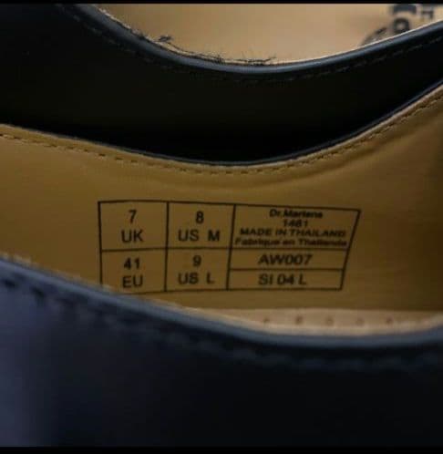 m0630　 ドクターマーチン1461 3ホール