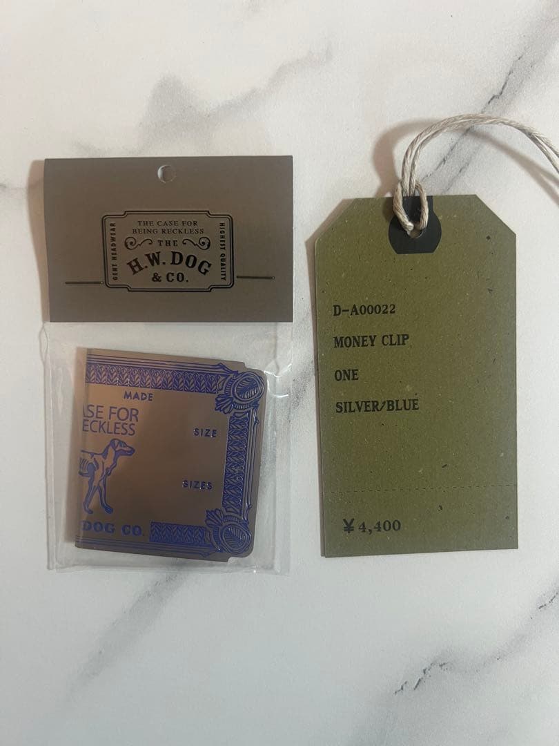 THE H.W.DOG&CO. MONEY CLIP マネークリップ