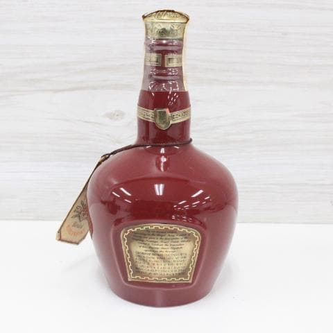 ◇未開栓 ロイヤルサルート スコッチウイスキー2本セット 陶器 21年 緑 赤