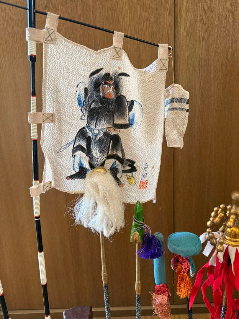 専用　御座敷幟枠五月人形