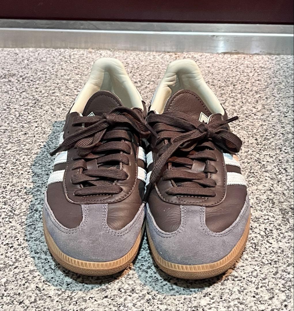 adidas samba ブラウン 茶色23.5cm