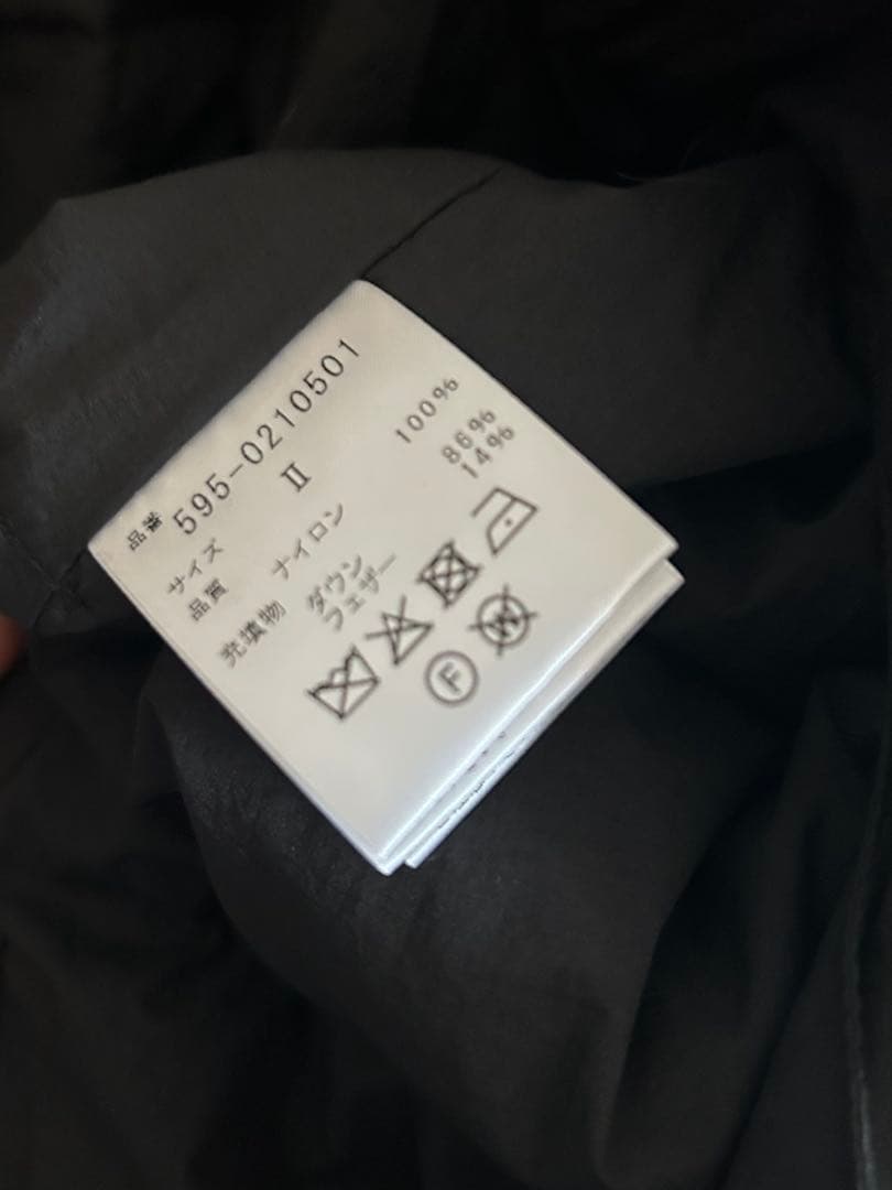 20AW MHL. ダウンライナー付き　コート マーガレットハウエルII ⭐︎美品