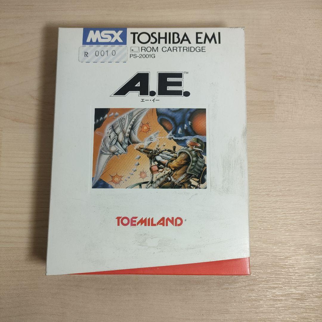TOSHIBA EMI A.E. MSX ROMカートリッジ