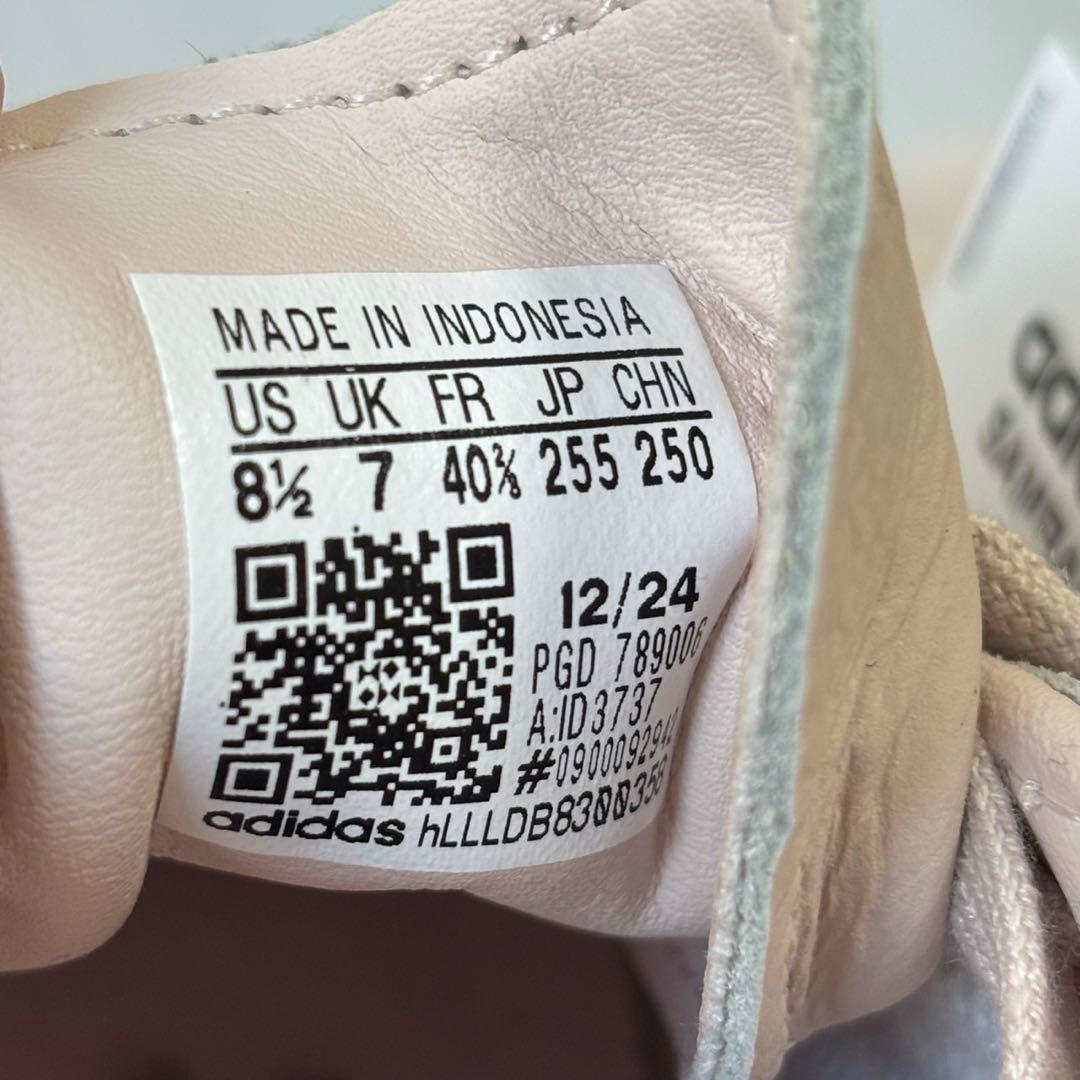 新品未使用　adidas アディダス　サンバ　SAMBA 25.5cmレディース