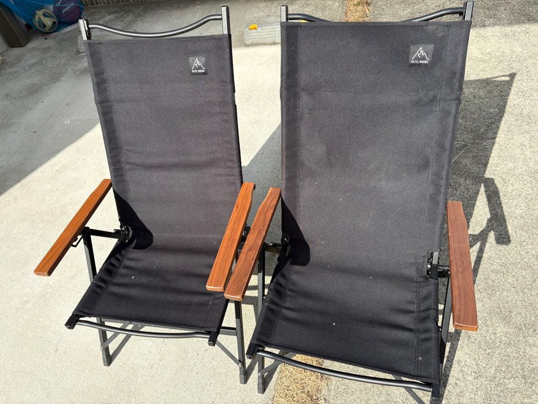 ストレージコンパクトリクライニングチェアハイバッグRATELWORKS