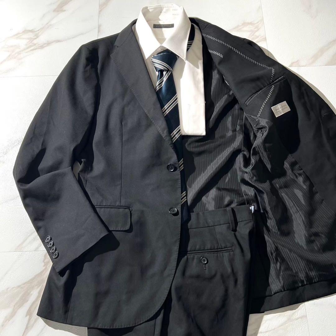 マッキントッシュフィロソフィー トロッター セットアップ スーツ 黒 42R