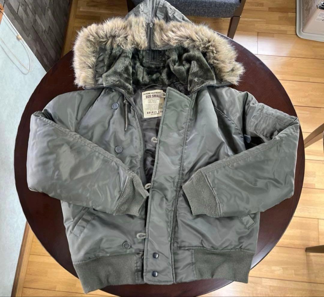 【美品】90s AVIREX フライトジャケット n-2B n2b ma1