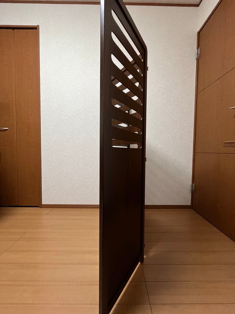 ☆値下げ☆木製風パーテーション 3連 衝立 折りたたみ 間仕切り 高さ130cm