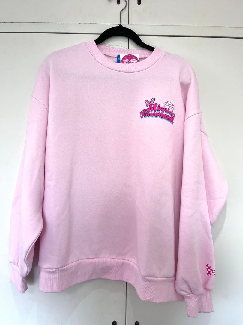 【タグ付き新品未使用】 ディズニーリゾート ミニー パルパルーザ トレーナー