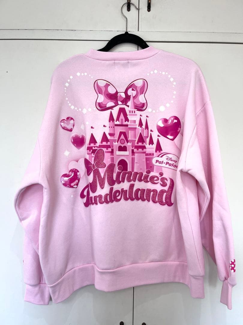 【タグ付き新品未使用】 ディズニーリゾート ミニー パルパルーザ トレーナー