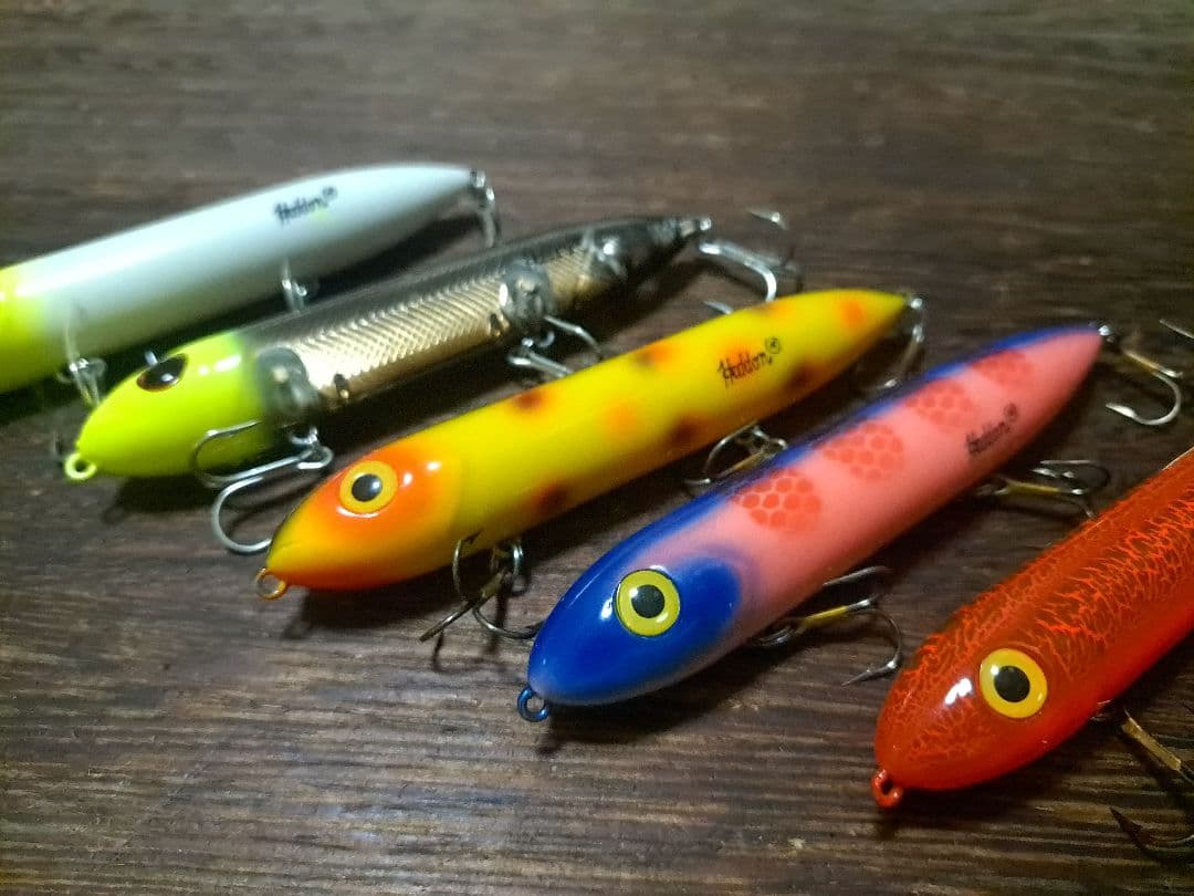 ヘドン　スーパースプーク　5色　5本セット