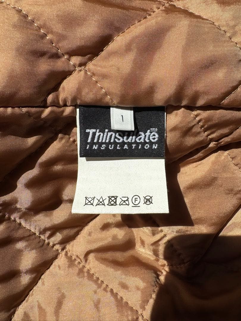 UNUSED ダックカバーオール us1317 サイズ1 ブラウン