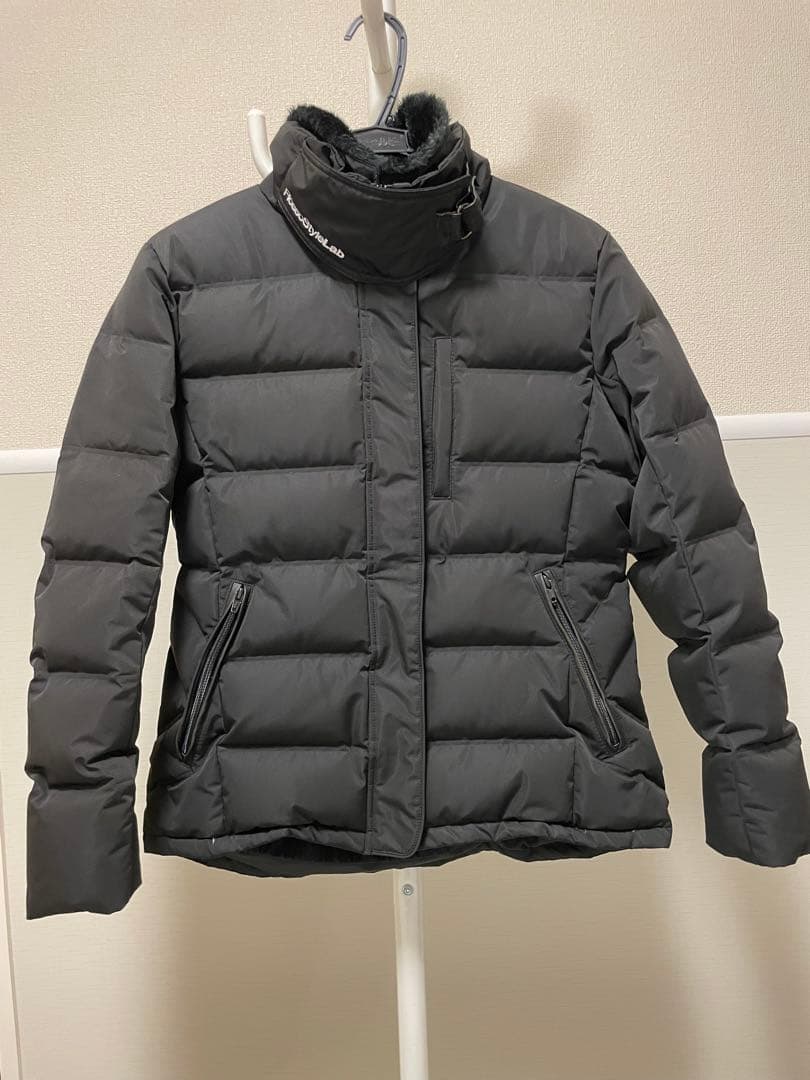 Rosso style lab バイク用ダウンジャケット　レディース　ブラック