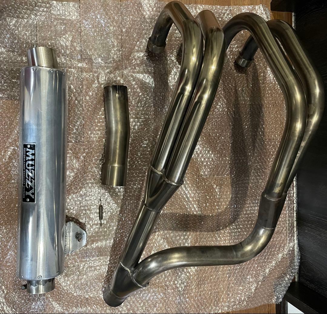 MUZZY マージー ステンレス フルエキゾースト マフラー GPZ900R