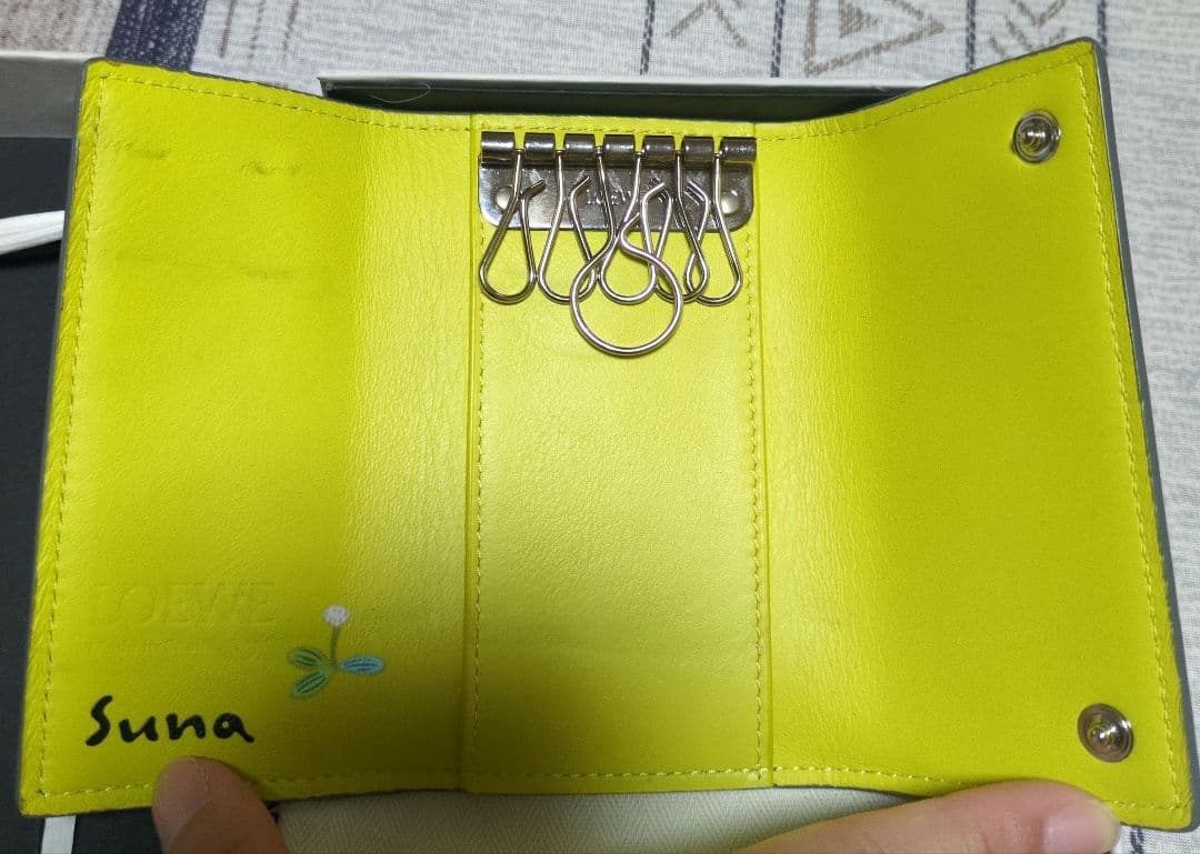 LOEWE suna fujita スナフジタ キーケース クマ刺繍 日本限定品