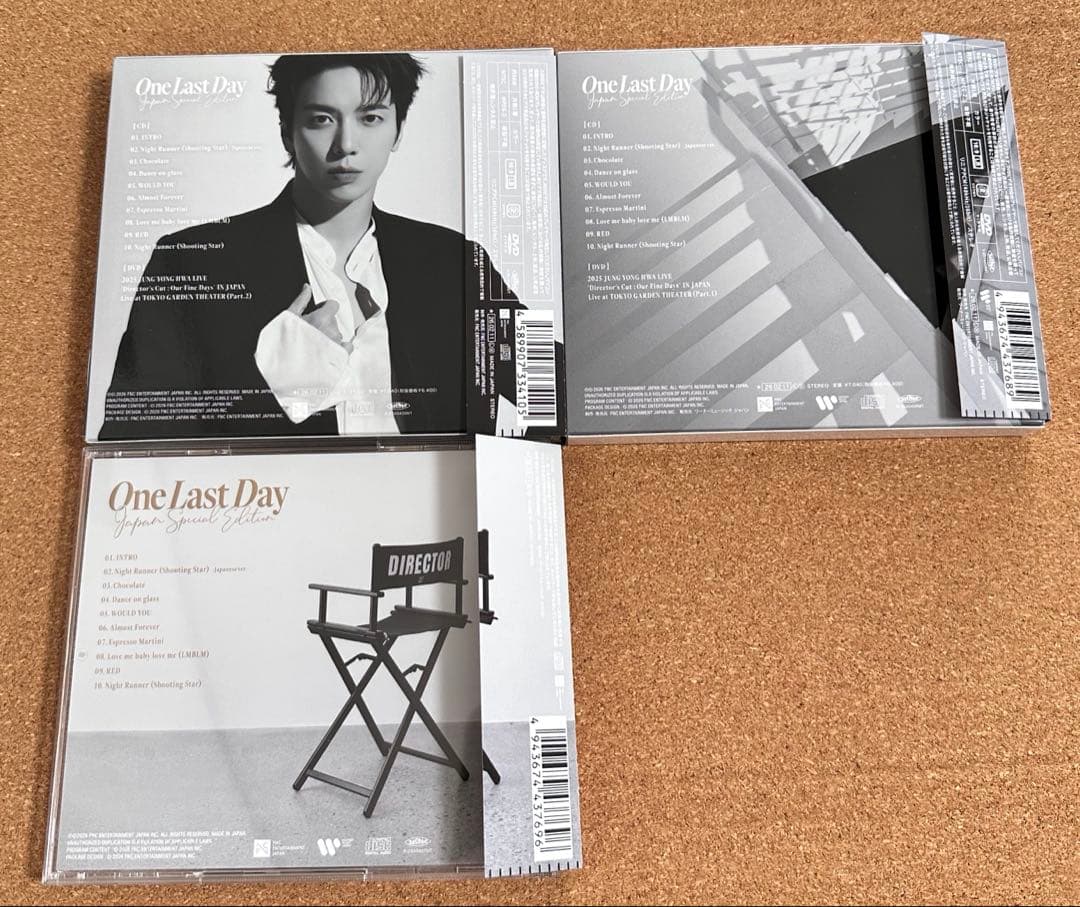 ヨンファ★未再生【開封のみ】CD One Last Day Japan 3形態
