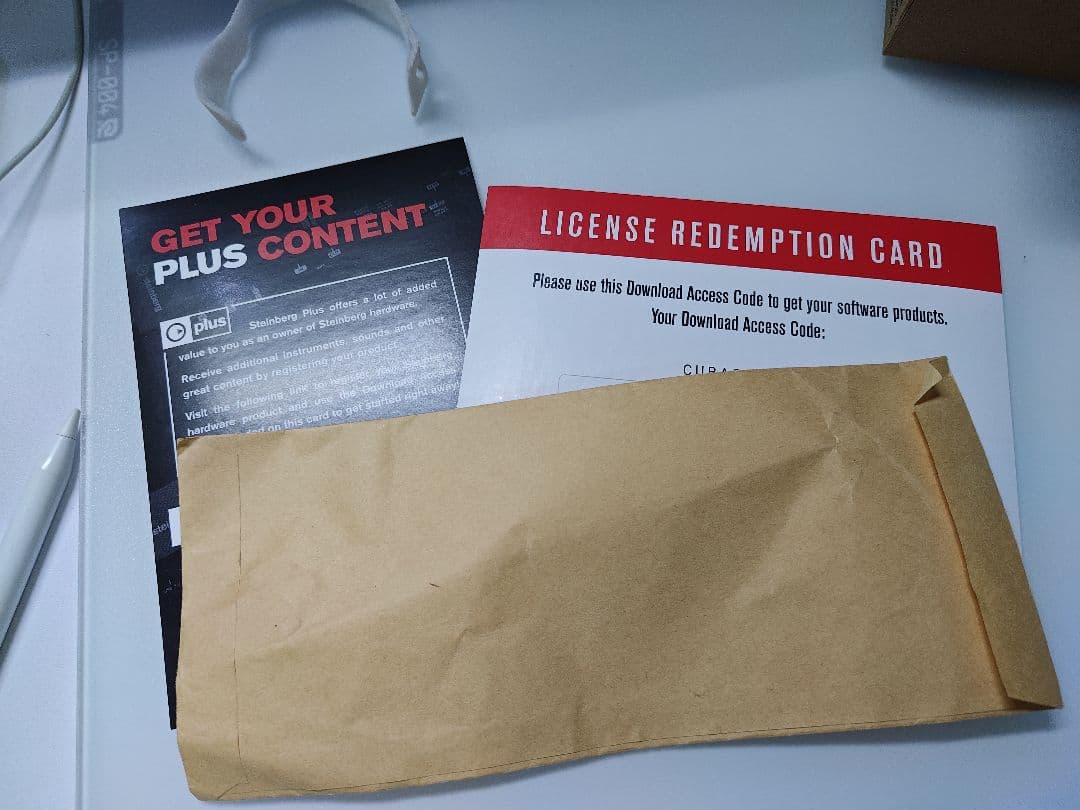 Steinberg IXO 12 ホワイト +オーディオテクニカ XLRケーブル