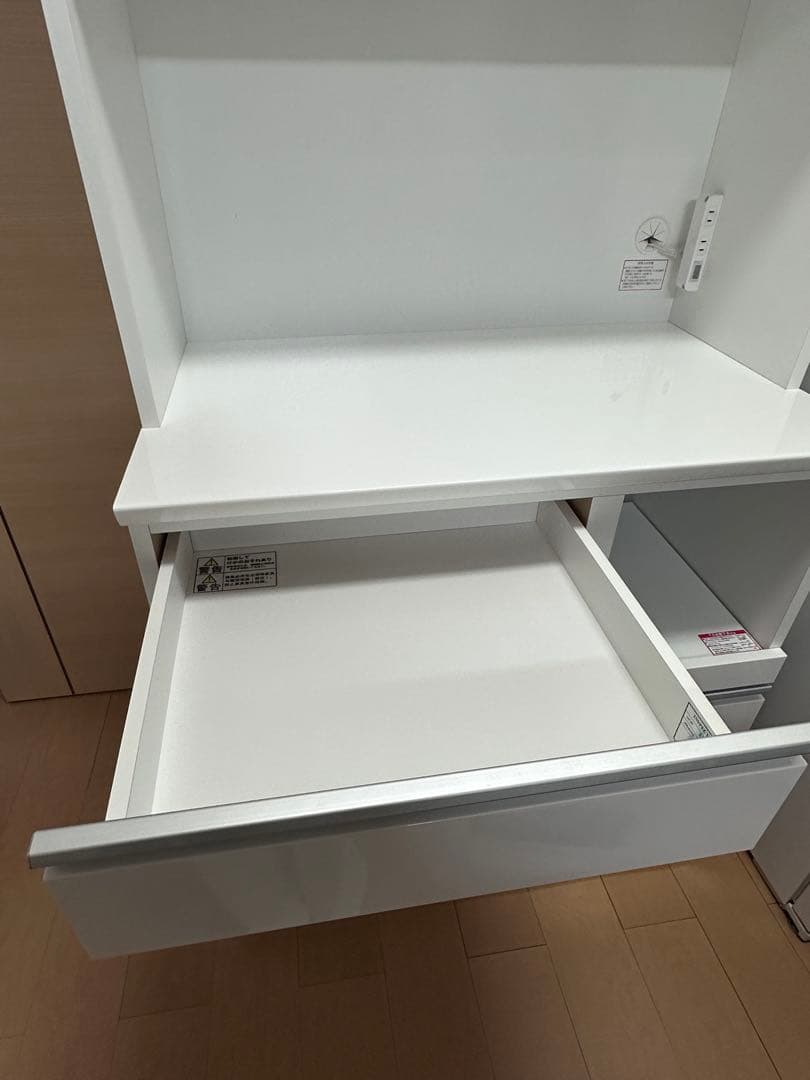 ニトリ食器棚 美品 キッチンボード 90cm 2023年12月製造