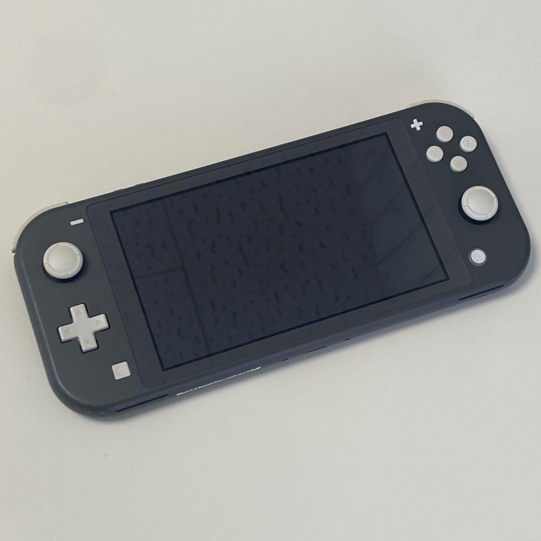 【動作OK・中古】Nintendo Switch Lite グレー【充電器付き】