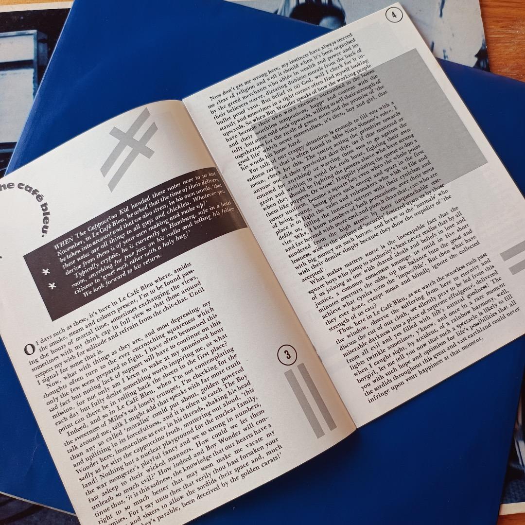 cafe blue(UKオリジナル盤 LP)/The Style Coucil