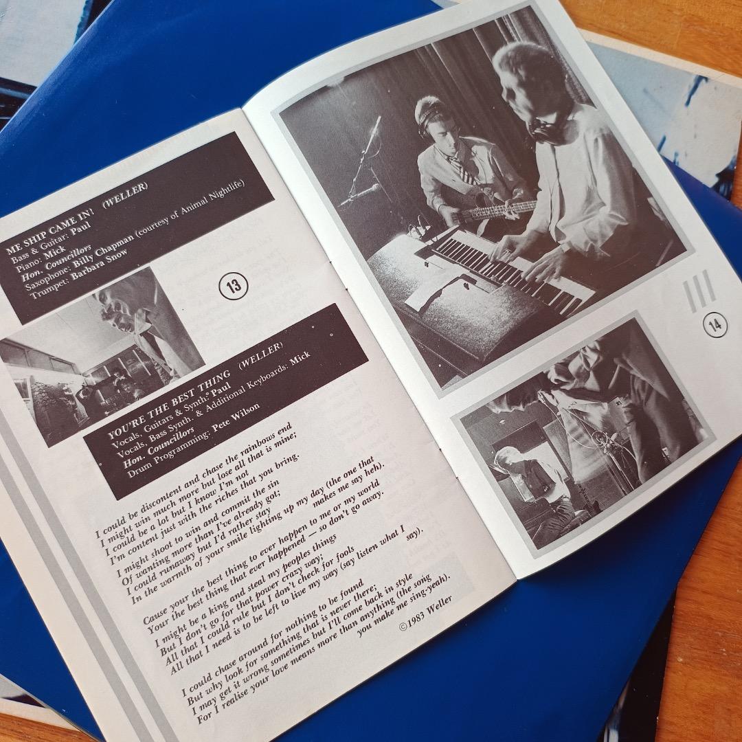 cafe blue(UKオリジナル盤 LP)/The Style Coucil