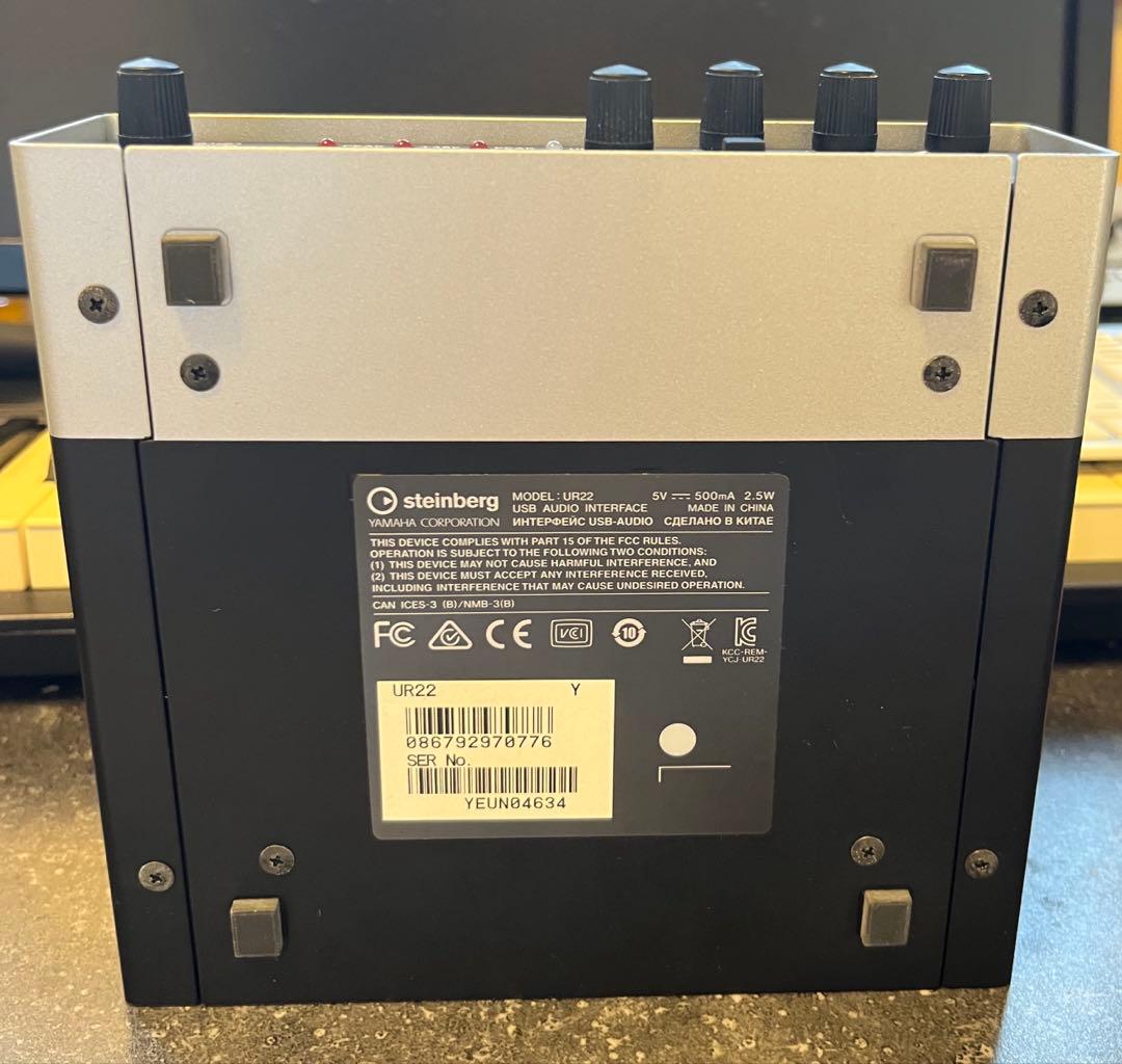 Steinberg UR22 USBオーディオインターフェイス 箱あり