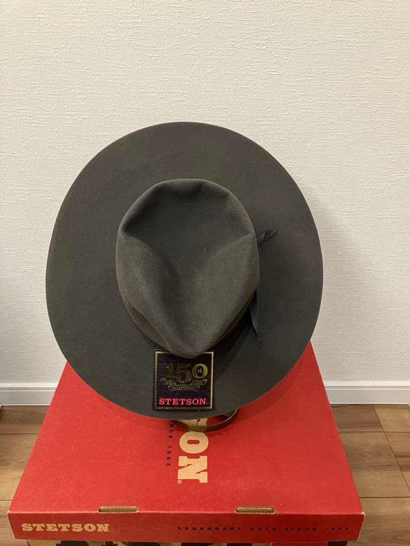 STETSON アメリカ製　THE Signature グレー　ウエスタン