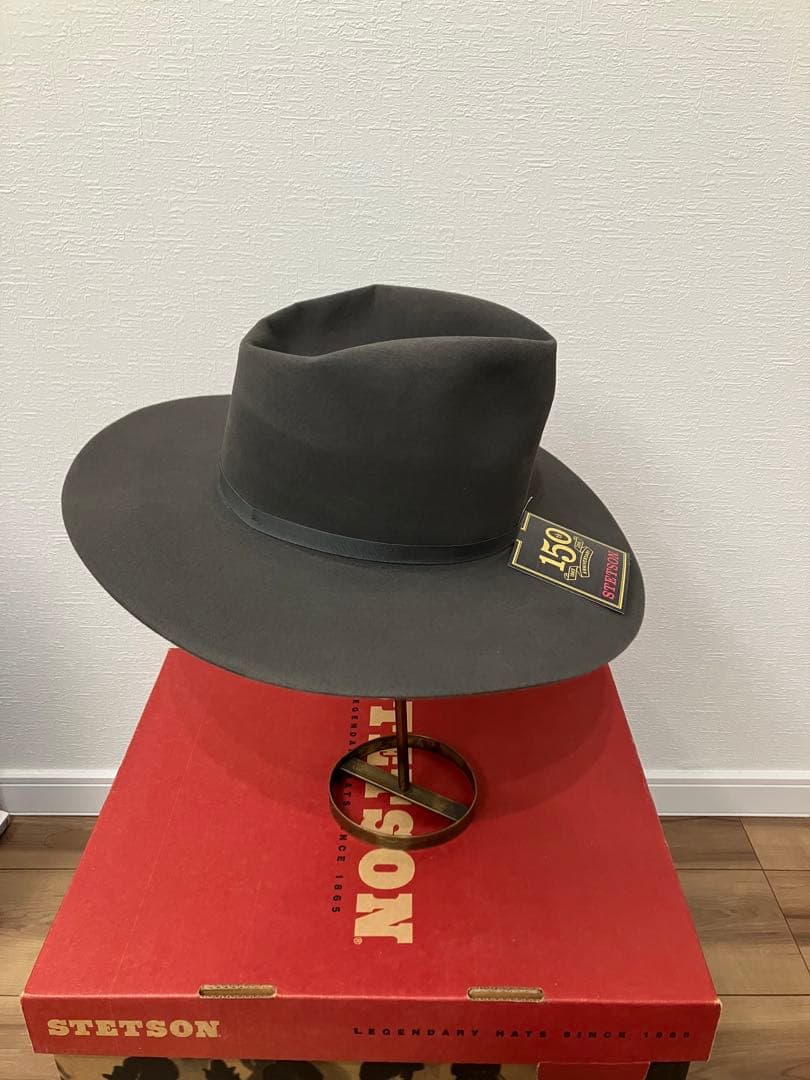 STETSON アメリカ製　THE Signature グレー　ウエスタン