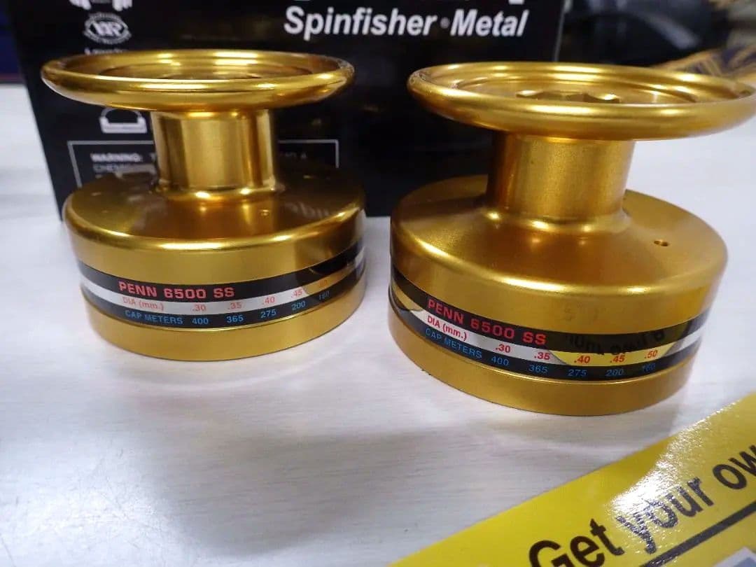 PENN(ペン) スピンフィッシャー 650ssm　新品　替スプール2個付き