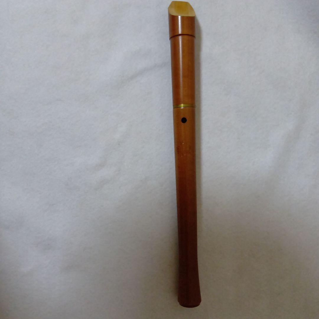 木製ソプラノリコーダー ケース付き