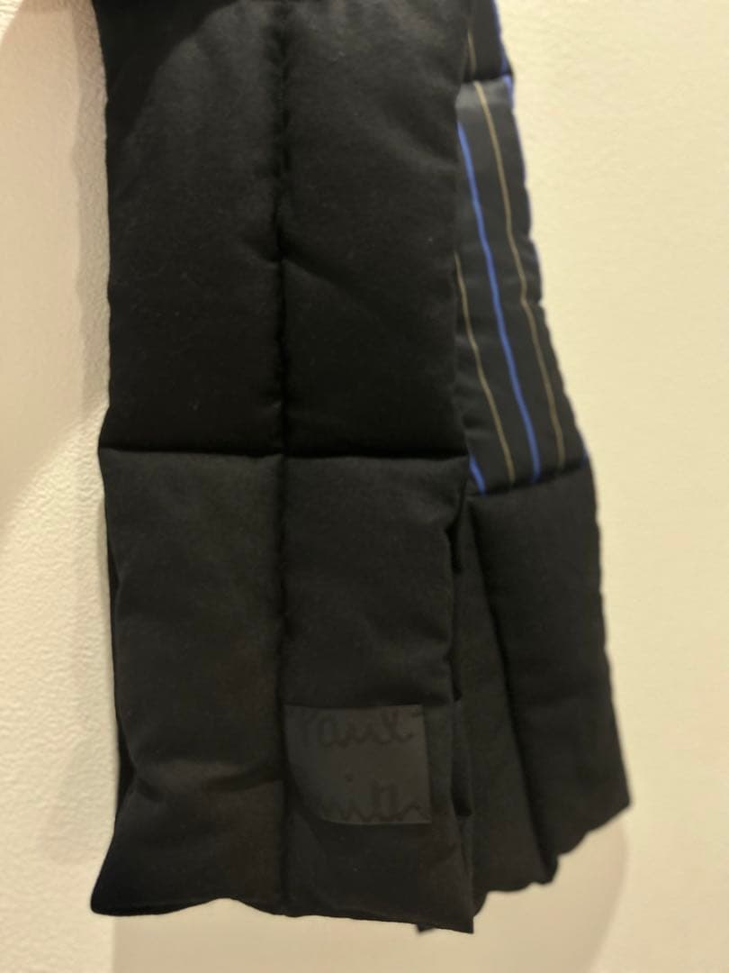 Paul Smith ポールスミス　ダウンマフラー　ストライプ　レア　※試着のみ