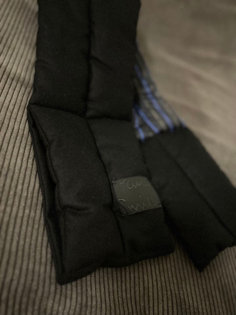 Paul Smith ポールスミス　ダウンマフラー　ストライプ　レア　※試着のみ