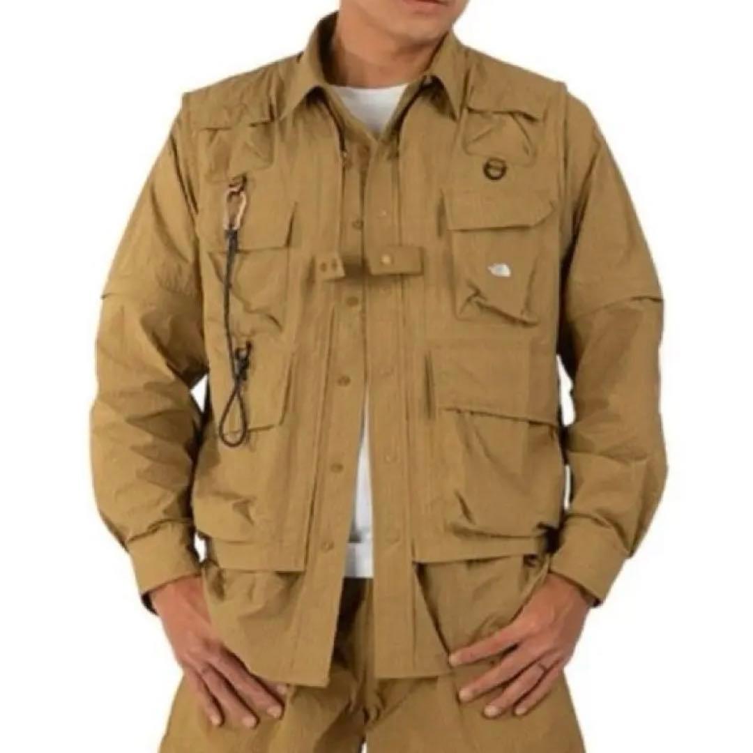 [日本未発売] ノースフェイス　2way シャツ ベスト 　メンズ M (US)