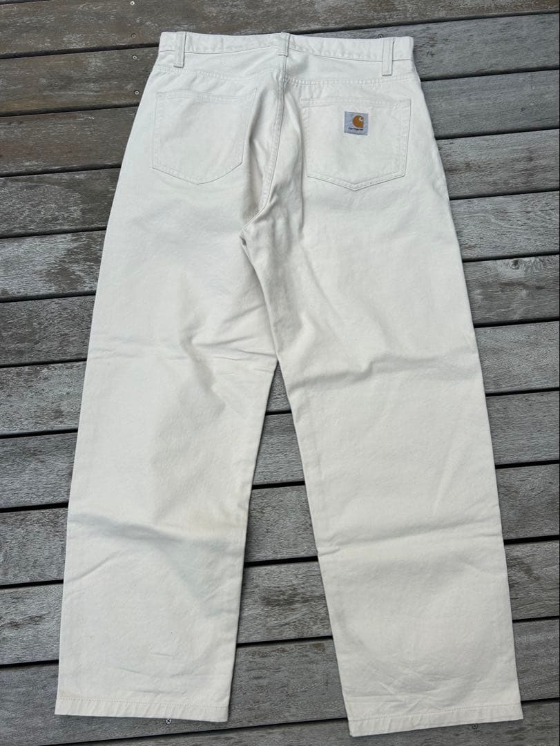 CARHARTT オフホワイト　ランドンパンツ　32