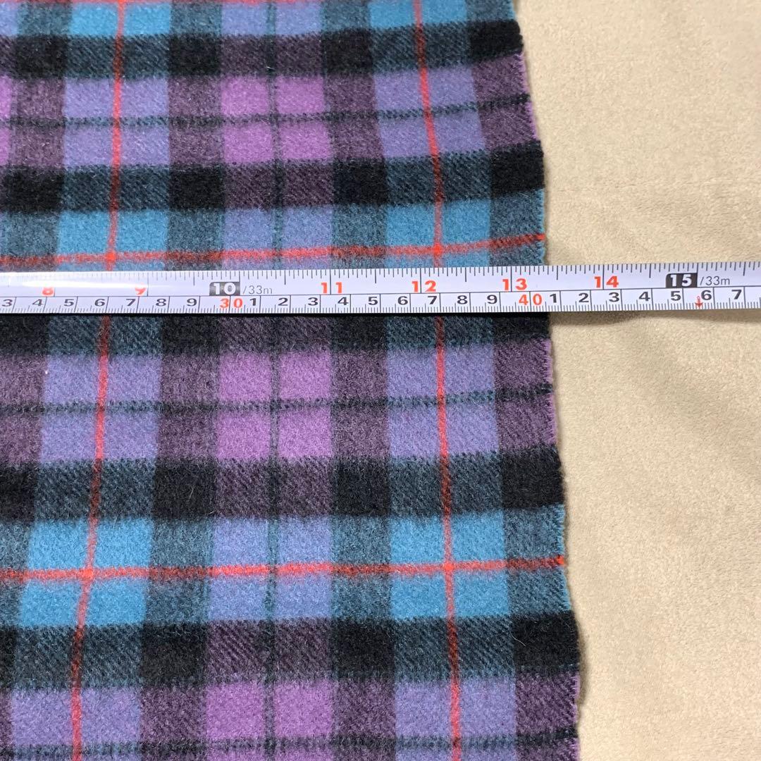 美品 Vivienne Westwood チェック マフラー カシミヤ