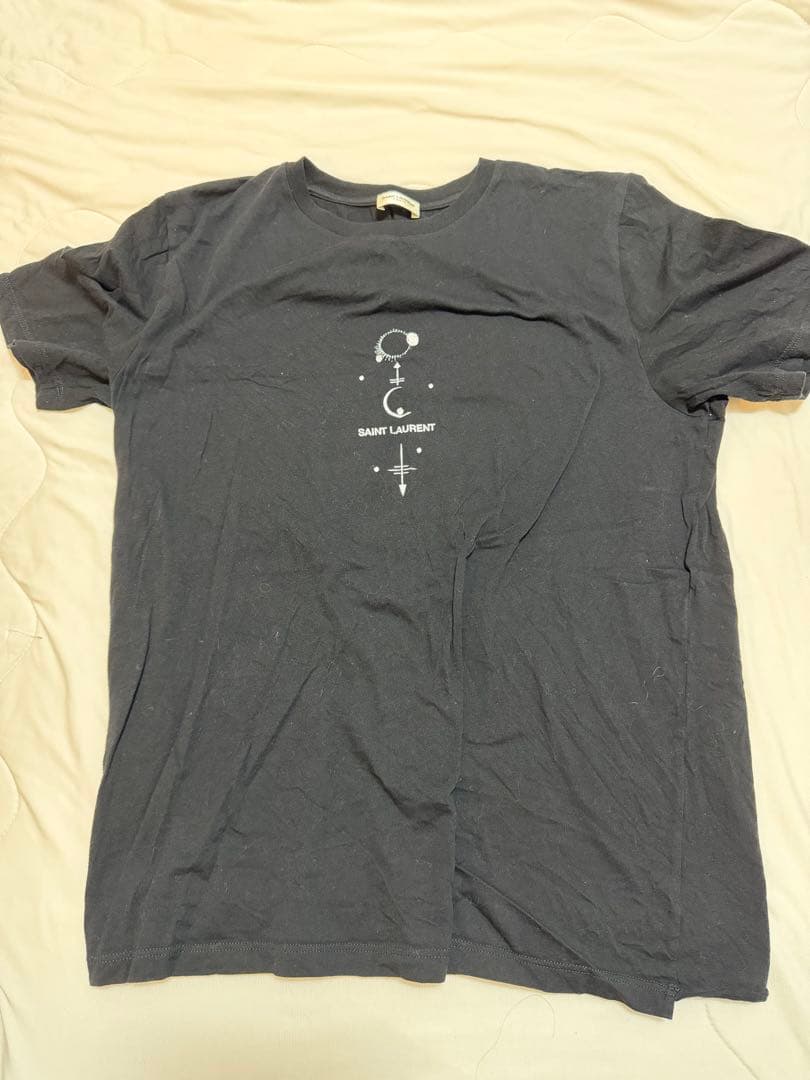【美品】SAINT LAURENT Tシャツ ブラック