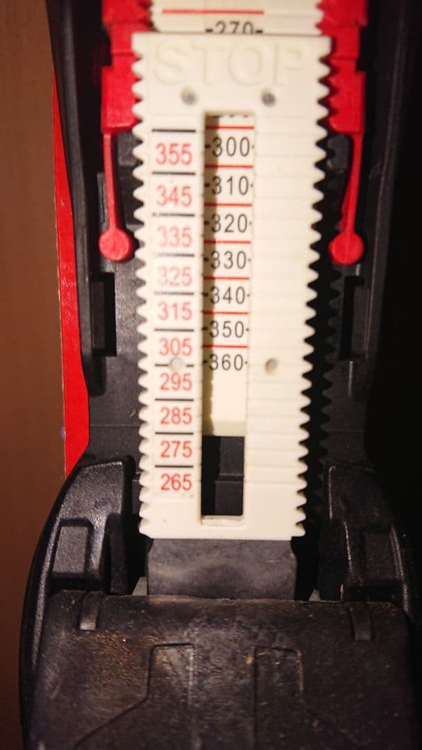 ATOMIC G9 166㎝ 簡単調整ビン265〜360㎜ スキー板 アトミック