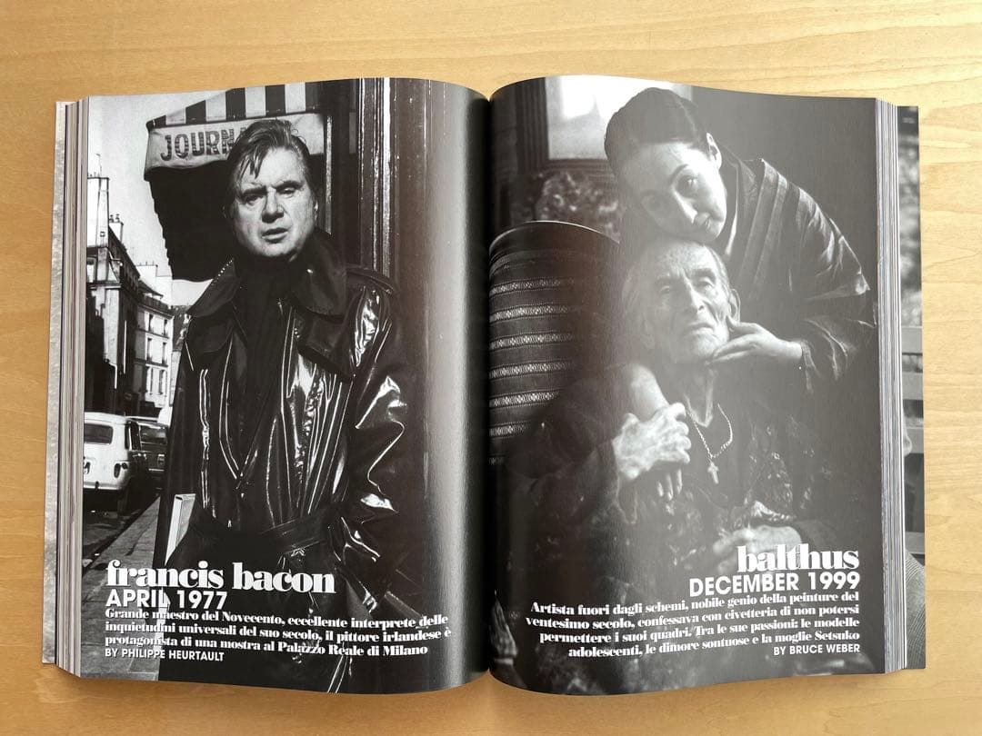 L'UOMO VOGUE 40周年記念特大号 ブルース・ウェーバー