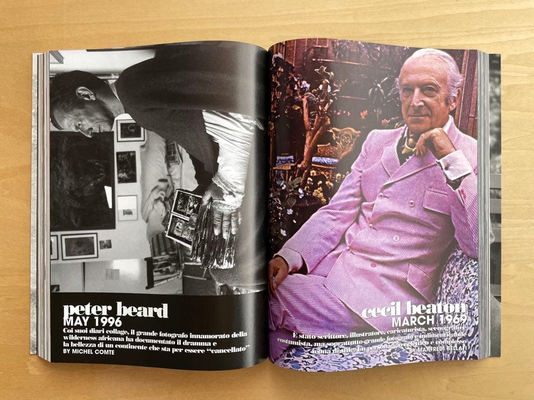 L'UOMO VOGUE 40周年記念特大号 ブルース・ウェーバー