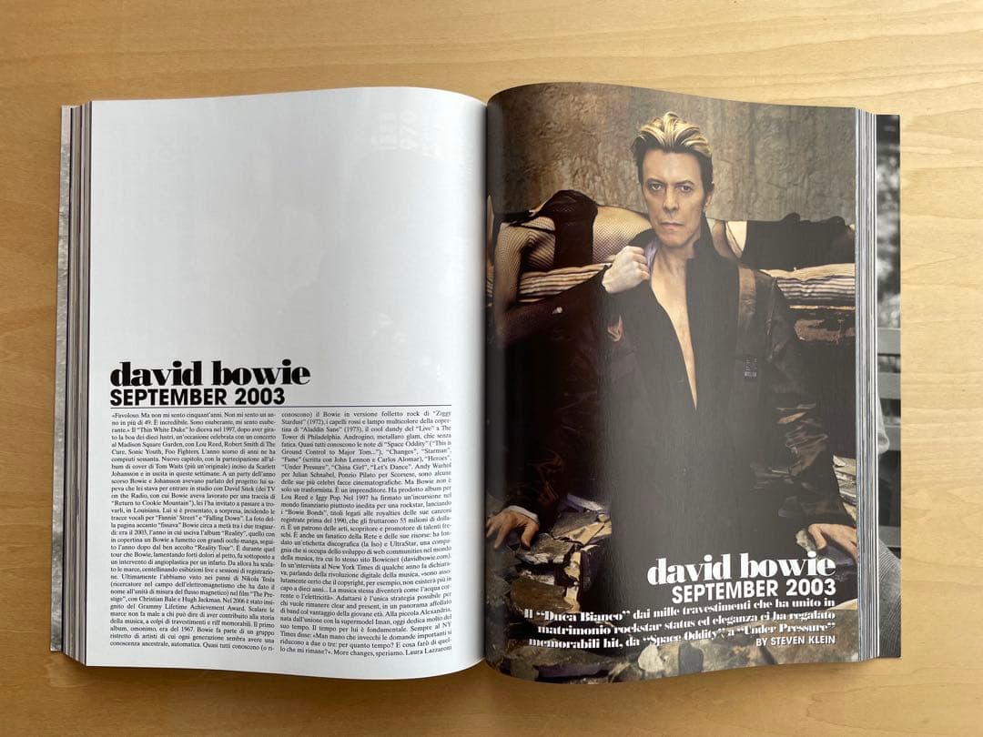 L'UOMO VOGUE 40周年記念特大号 ブルース・ウェーバー