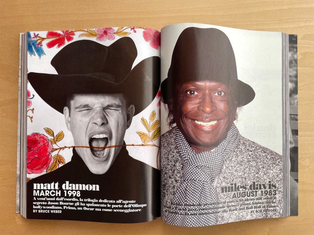 L'UOMO VOGUE 40周年記念特大号 ブルース・ウェーバー