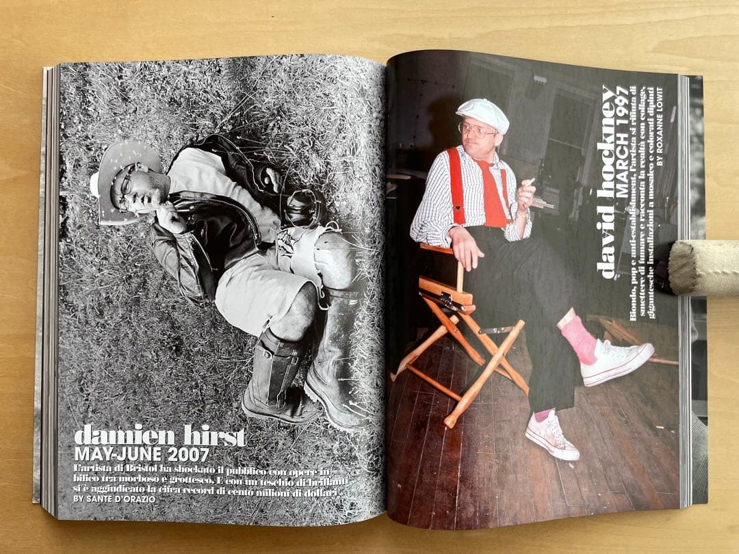 L'UOMO VOGUE 40周年記念特大号 ブルース・ウェーバー