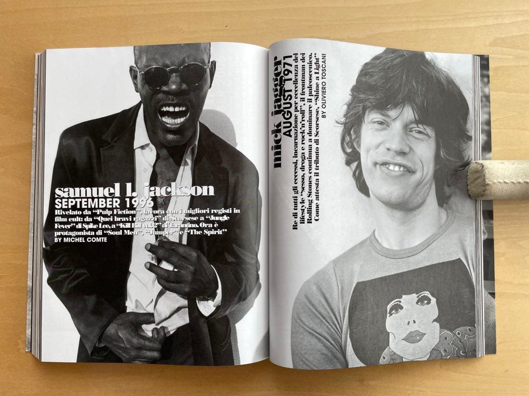 L'UOMO VOGUE 40周年記念特大号 ブルース・ウェーバー