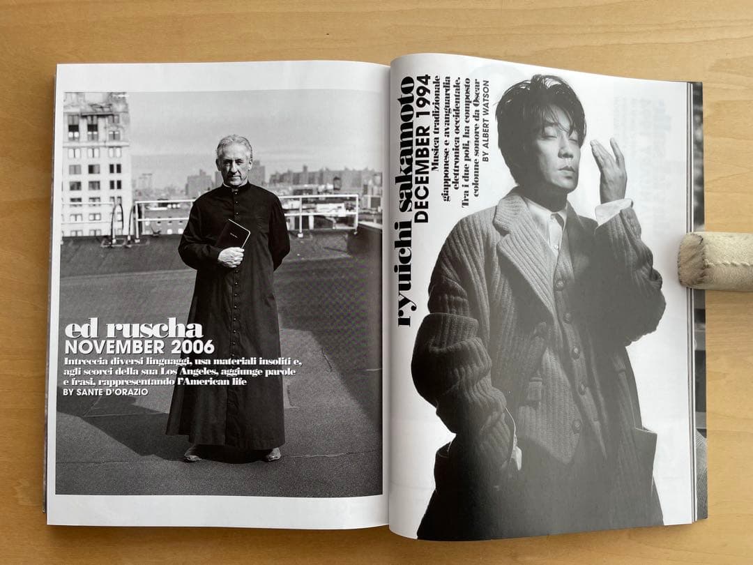 L'UOMO VOGUE 40周年記念特大号 ブルース・ウェーバー