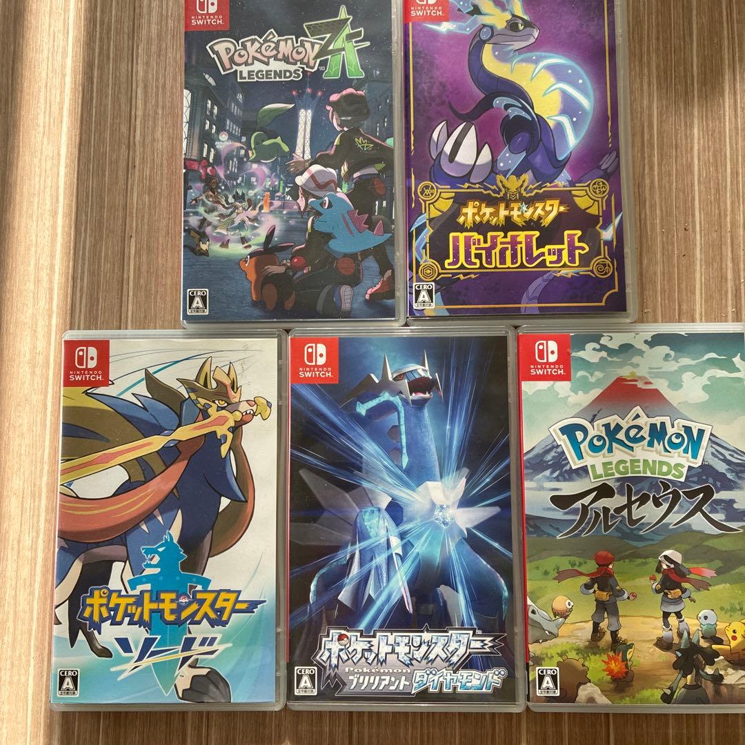 ポケモン レジェンドZA 他 5本セット