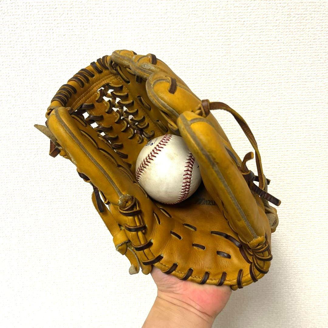 731 ミズノプロ 型抜群 即戦力 軟式 内野手用グローブ