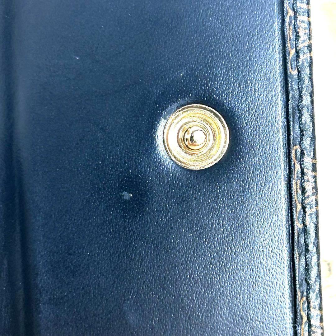 kacchi　セリーヌ　マカダム　キーケース　6連　レザー　ブラック