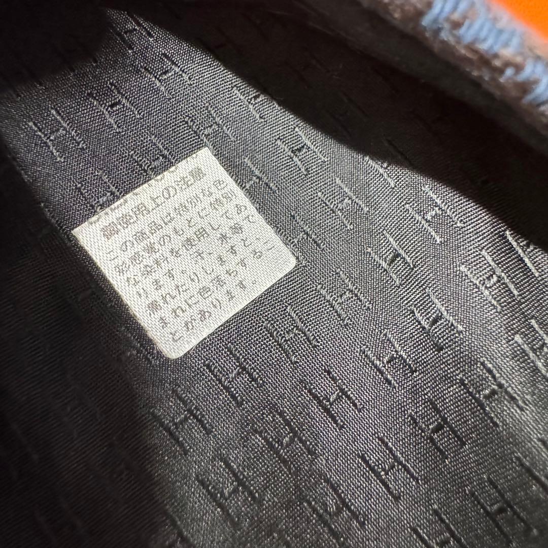 未使用 HERMES エルメス カシミヤ100% ジオメトリック柄 ネクタイ