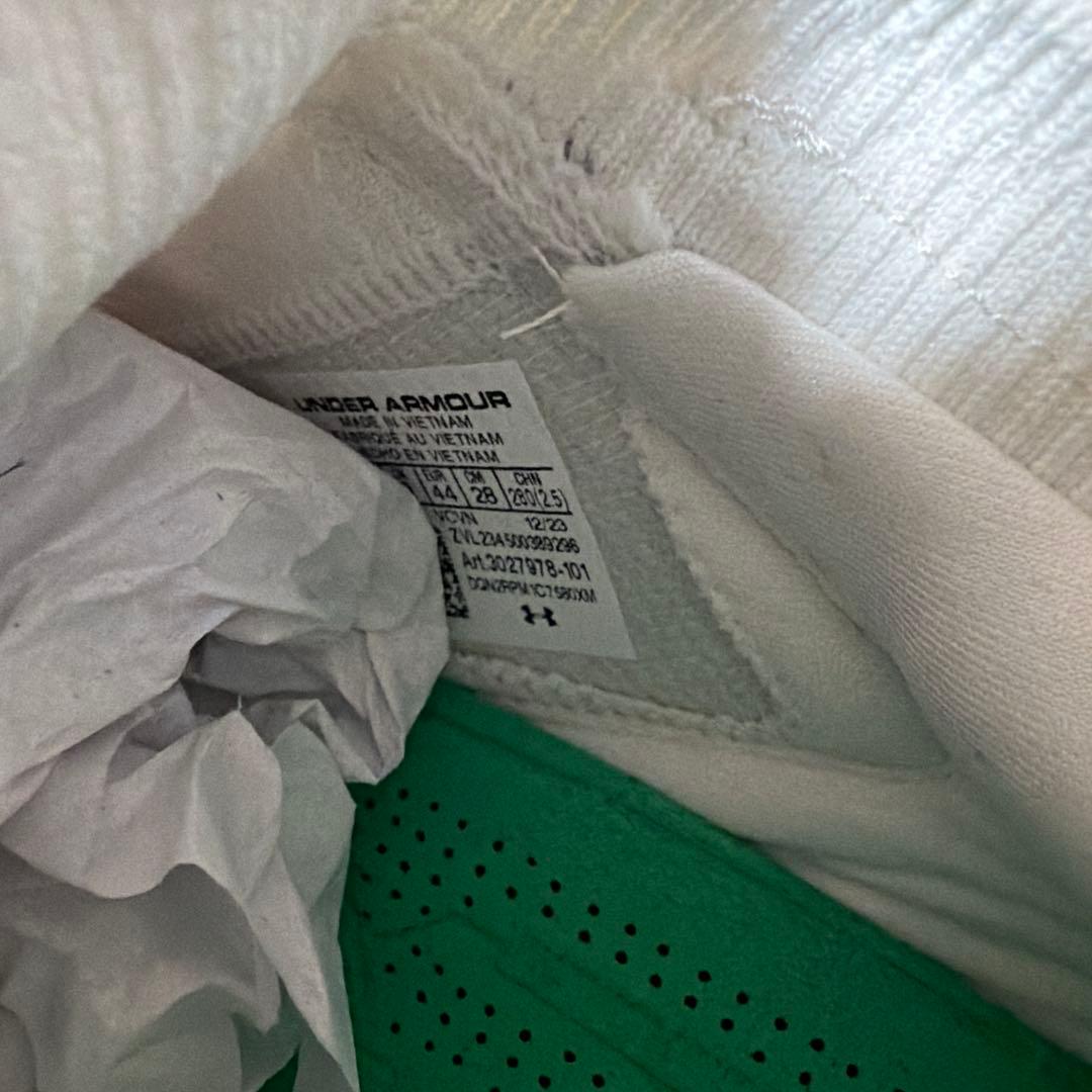 Under Armour スパイク 28cm ホワイト