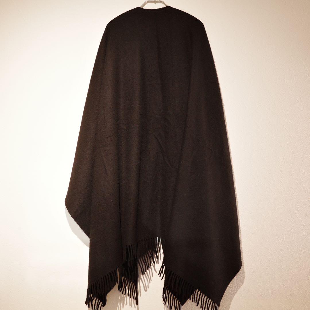 【希少】Johnstons ジョンストンズ 大判ウールストール black